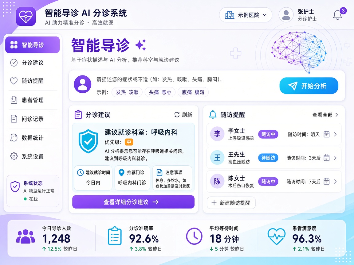 医院智能导诊与随访 Agent