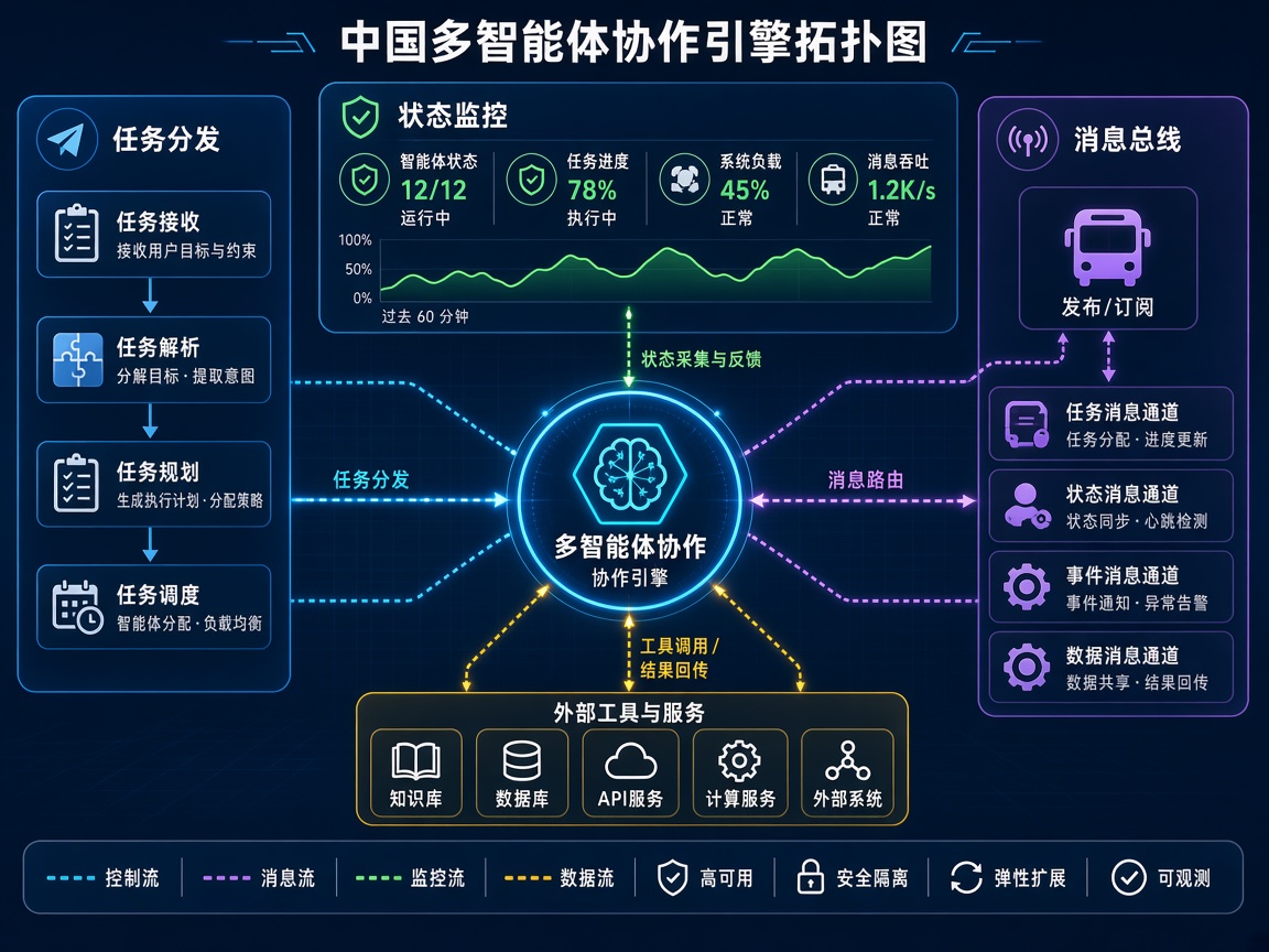 Multi-Agent 协作引擎